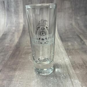 Jose Cuervo Tradicional Shot Glass W/ Federacion Mexicana De Futbol Assoc 4"